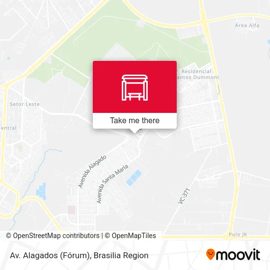Av. Alagados (Fórum) map
