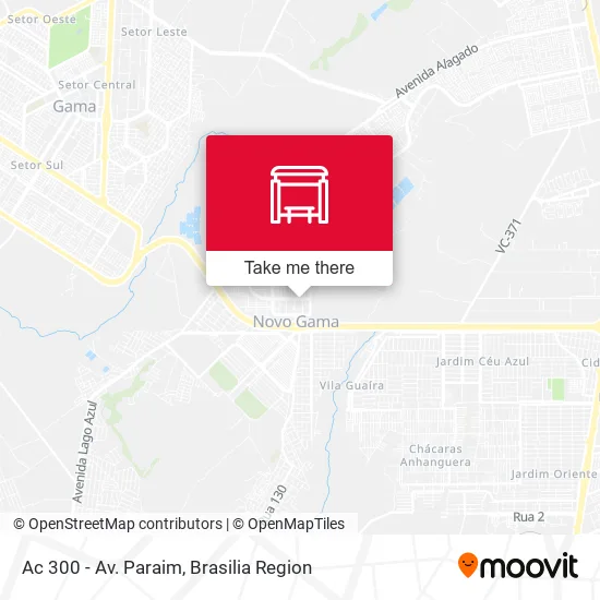 Ac 300 - Av. Paraim map
