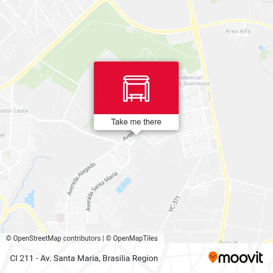 Cl 211 - Av. Santa Maria map