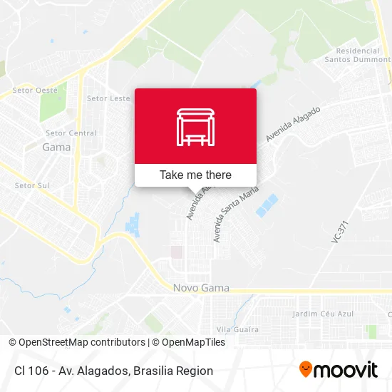 Cl 106 - Av. Alagados map