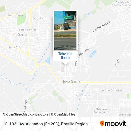 Cl 103 - Av. Alagados (Ec 203) map