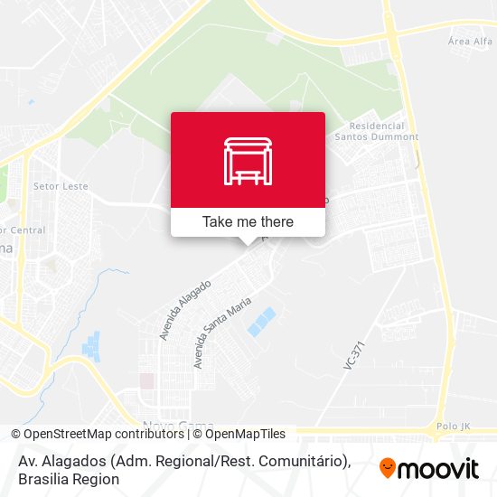 Av. Alagados (Adm. Regional / Rest. Comunitário) map