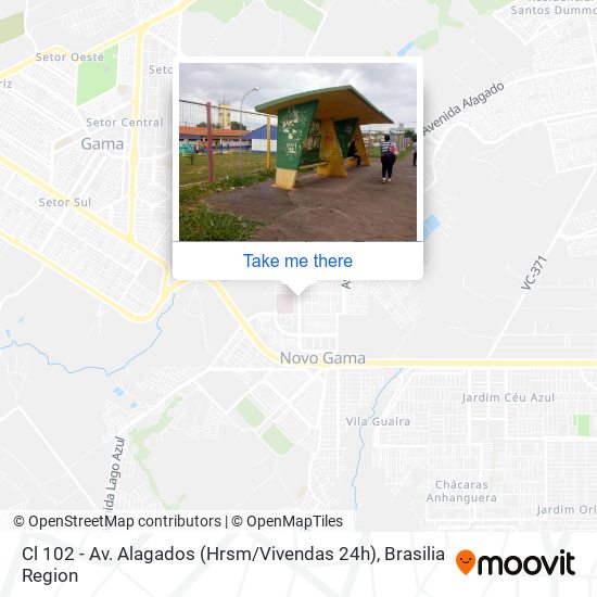 Cl 102 - Av. Alagados (Hrsm / Vivendas 24h) map