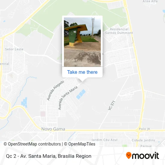 Qc 2 - Av. Santa Maria map