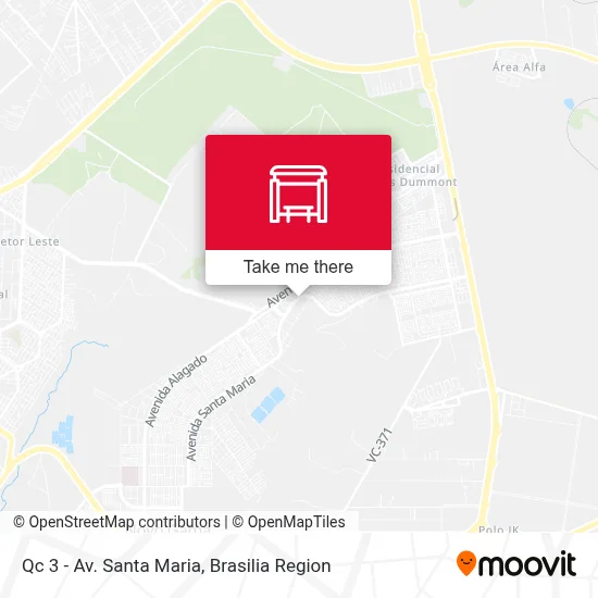 Qc 3 - Av. Santa Maria map