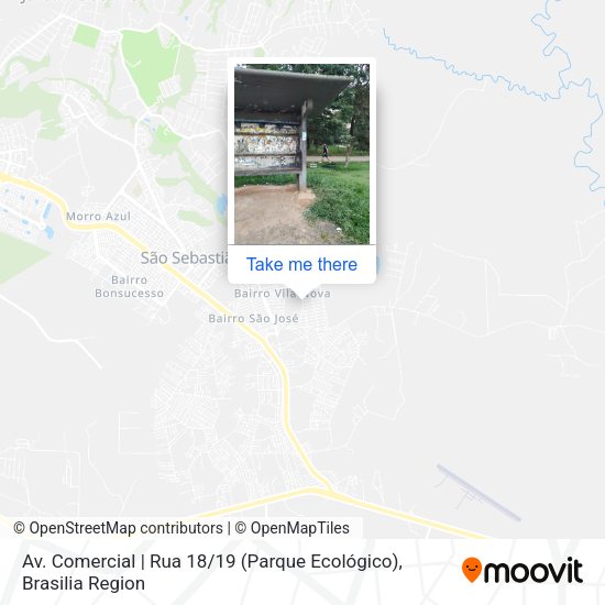 Av. Comercial | Rua 18 / 19 (Parque Ecológico) map