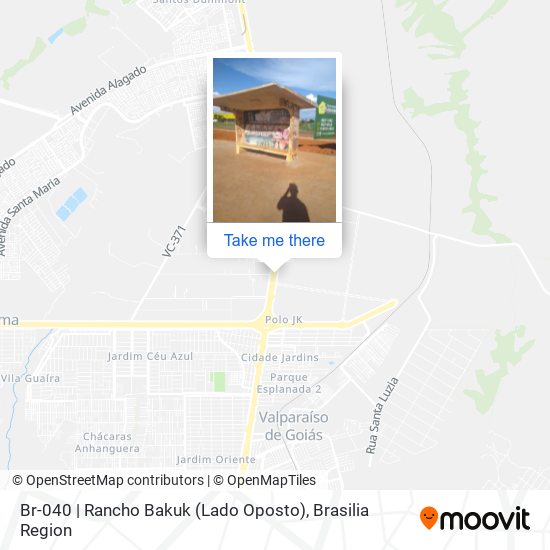 Mapa Br-040 | Rancho Bakuk (Lado Oposto)