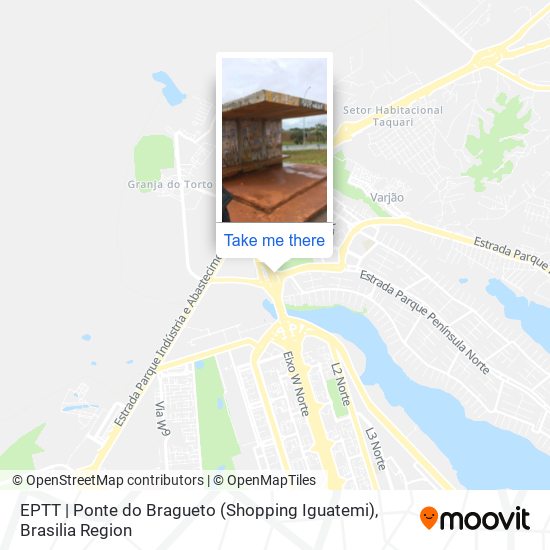 EPTT | Ponte do Bragueto (Shopping Iguatemi) map