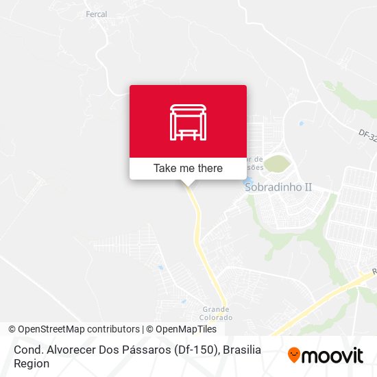 Cond. Alvorecer Dos Pássaros (Df-150) map