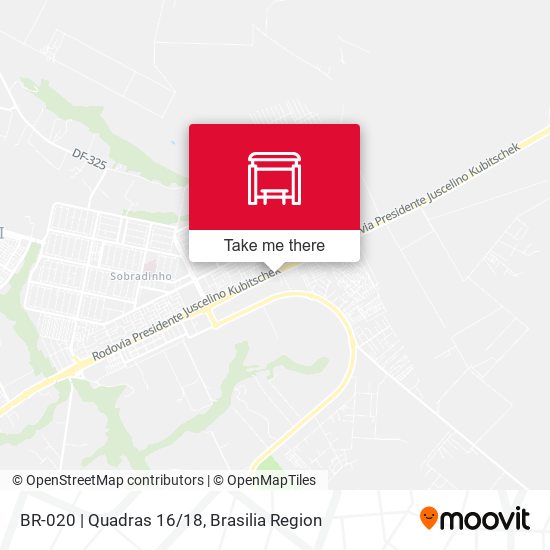 BR-020 | Quadras 16/18 map