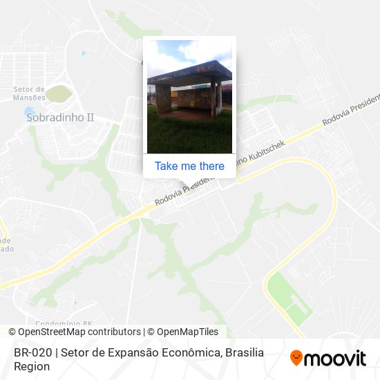 Mapa BR-020 | Setor de Expansão Econômica