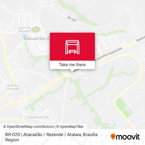 BR-020 | Atacadão / Rezende / Atalaia map