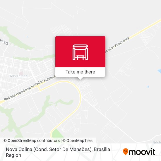 Nova Colina (Cond. Setor De Mansões) map
