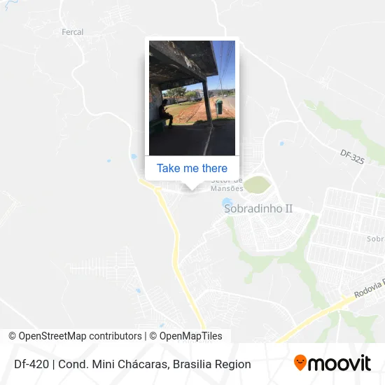 Df-420 | Cond. Mini Chácaras map