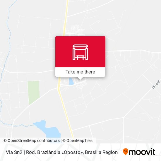 Via Sn2 | Rod. Brazlândia «Oposto» map