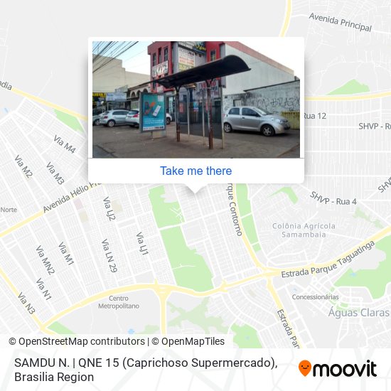 Mapa SAMDU N. | QNE 15 (Caprichoso Supermercado)