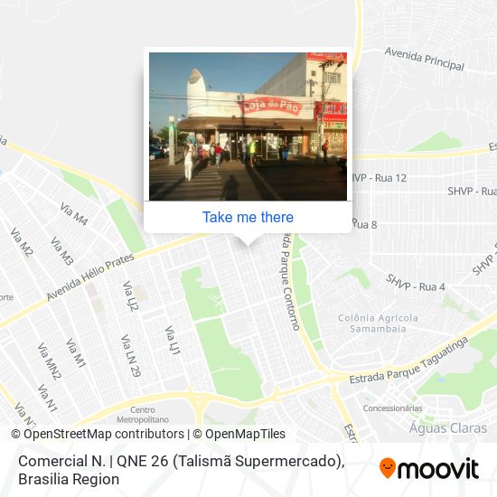 Mapa Comercial Norte | Qne 26 (Guarapari)