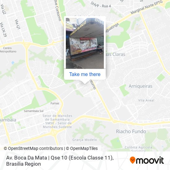 Av. Boca Da Mata | Qse 10 (Escola Classe 11) map