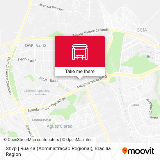 Shvp | Rua 4a (Administração Regional) map