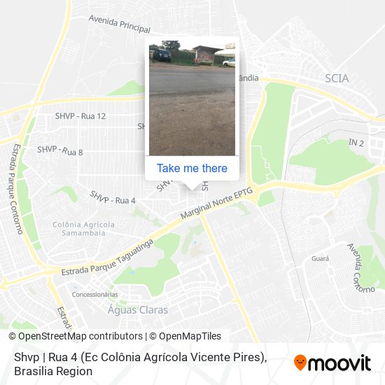 Shvp | Rua 4 (Ec Colônia Agrícola Vicente Pires) map