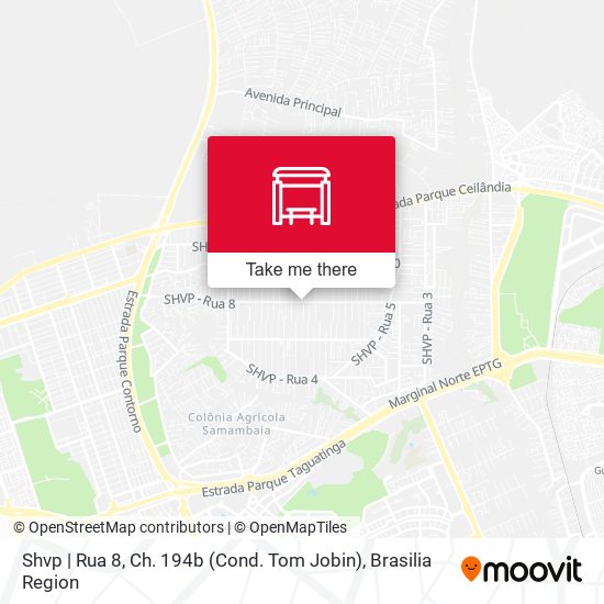 Shvp | Rua 8, Ch. 194b (Cond. Tom Jobin) map