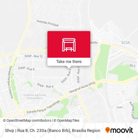 Shvp | Rua 8, Ch. 230a (Banco Brb) map
