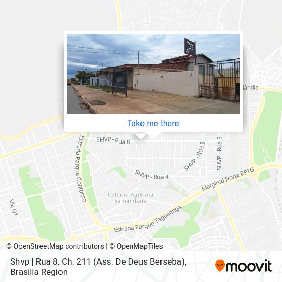 Shvp | Rua 8, Ch. 211 (Ass. De Deus Berseba) map