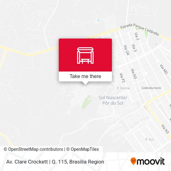 Av. Clare Crockett | Q. 115 map