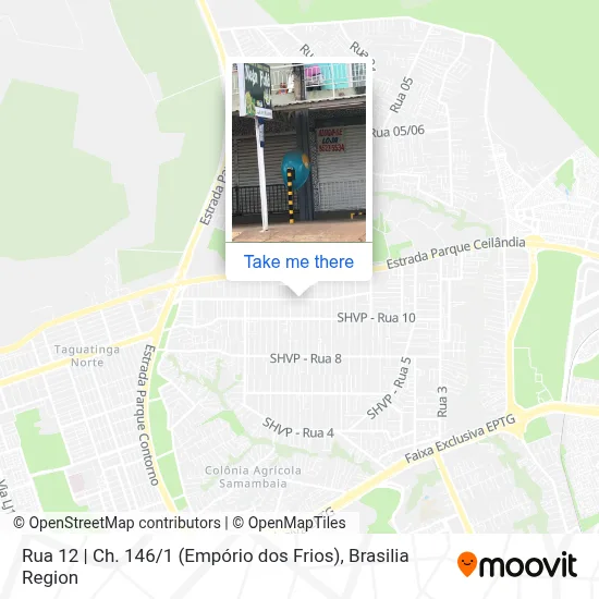 Rua 12 | Ch. 146 / 1 (Empório dos Frios) map