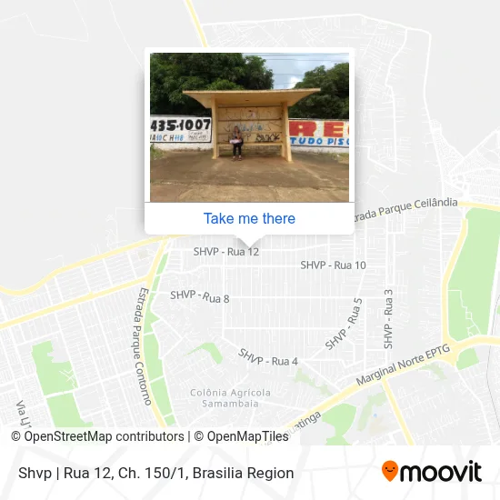 Shvp | Rua 12, Ch. 150/1 map