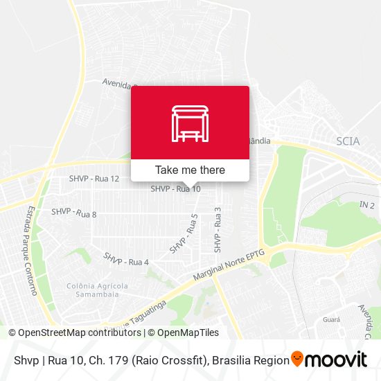 Shvp | Rua 10, Ch. 179 (Raio Crossfit) map
