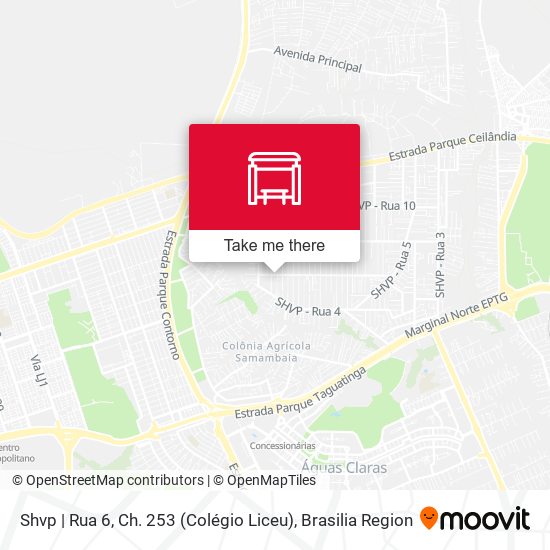Shvp | Rua 6, Ch. 253 (Colégio Liceu) map