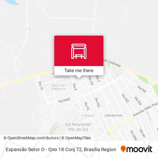 Expansão Setor O - Qno 18 Conj 72 map
