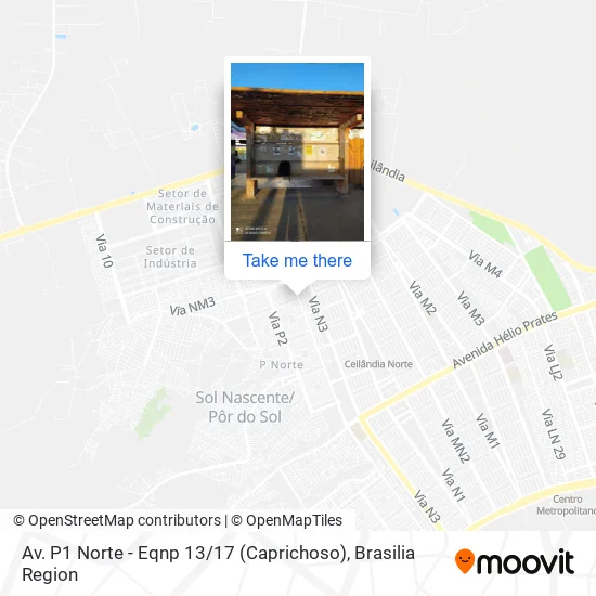 Av. P1 Norte - Eqnp 13 / 17 (Caprichoso) map