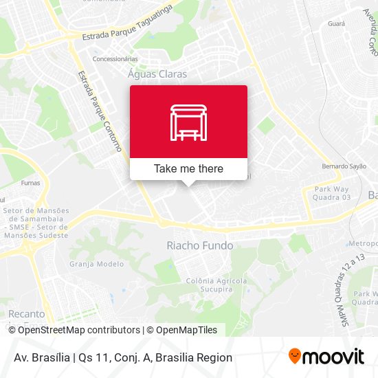 Av. Brasília | Qs 11, Conj. A map