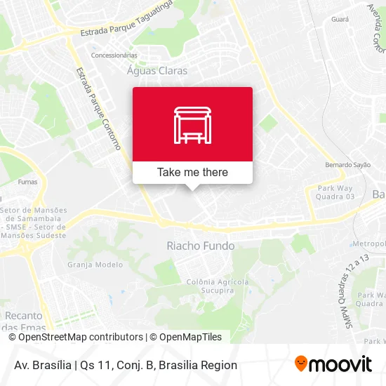 Av. Brasília | Qs 11, Conj. B map