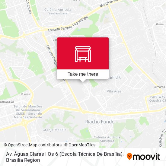 Av. Águas Claras | Qs 6 (Escola Técnica De Brasília) map