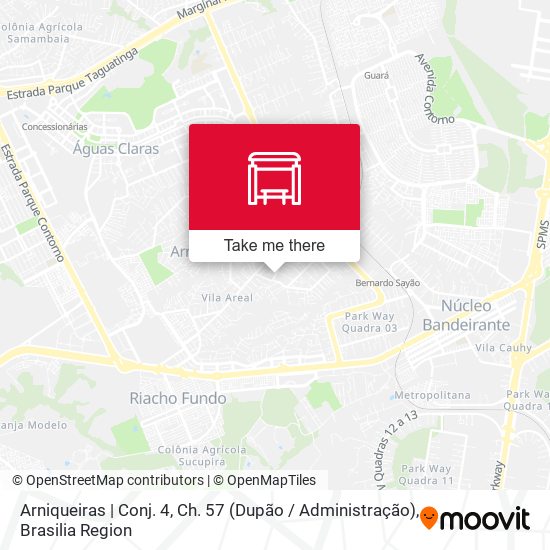 Arniqueiras | Conj. 4, Ch. 57 (Dupão / Administração) map
