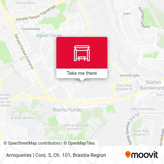 Arniqueiras | Conj. 5, Ch. 101 map