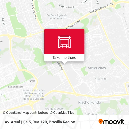 Av. Areal | Qs 5, Rua 120 map