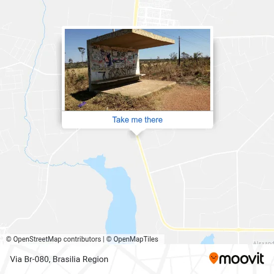 Via Br-080 map