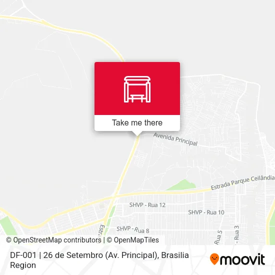 Mapa DF-001 | 26 de Setembro (Av. Principal)