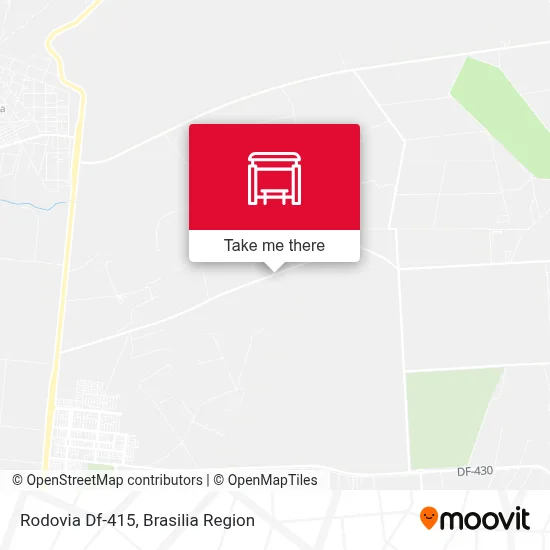 Rodovia  Df-415 map