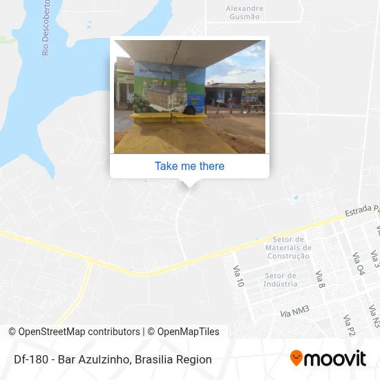 Df-180 - Bar Azulzinho map
