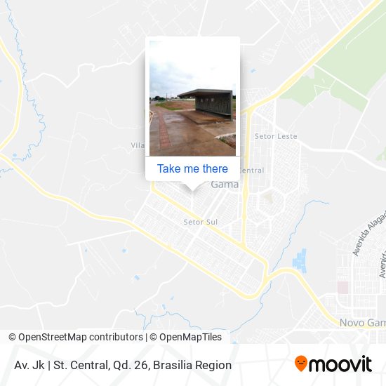Av. Jk | St. Central, Qd. 26 map
