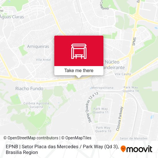 EPNB | Setor Placa das Mercedes / Park Way (Qd 3) map