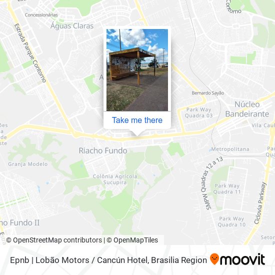 Epnb | Lobão Motors / Cancún Hotel map