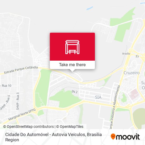 Mapa Cidade Do Automóvel - Autovia Veículos