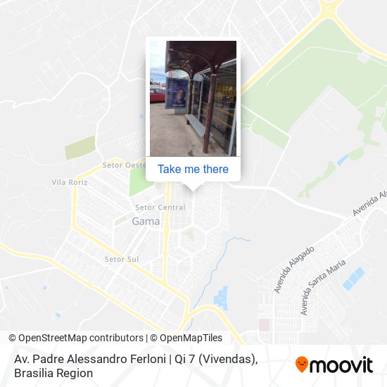 Av. Padre Alessandro Ferloni | Qi 7 (Vivendas) map