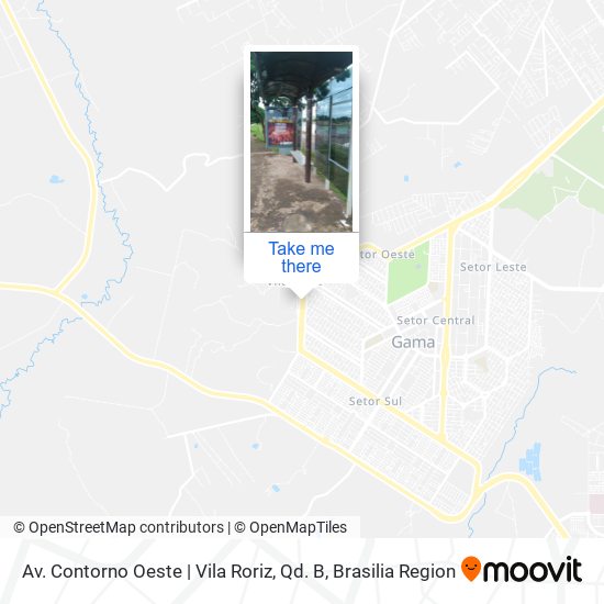 Av. Contorno Oeste | Vila Roriz, Qd. B map